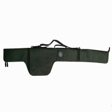 Top Grain Leder und Leinwand Fly Angelrute Tasche Abdeckung Tactical Angelrutenhalter